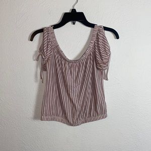 american eagle off shoulder top